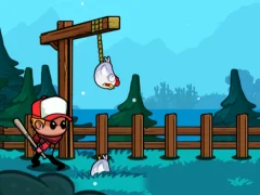 Játék Kick the Chicken online