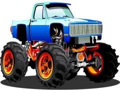 Játék Monster Truck Puzzle online