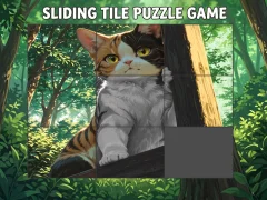 Játék Sliding Tile Puzzle Game online