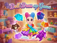 Játék Doll Dress up Game online