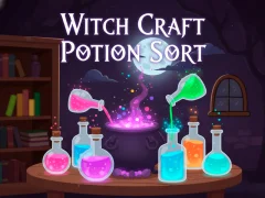 Játék Witch Craft Potion Sort online