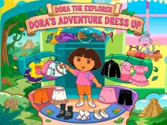 Játék Dora The explorer Dora's Adventure Dress Up online