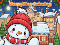 Játék MerryKins Coloring online