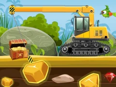 Játék Gold Truck Crane online