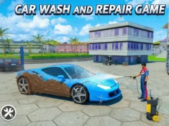 Játék Car Wash And Repair Game online