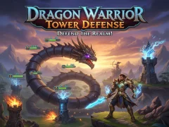 Játék Dragon Warrior Tower Defense online