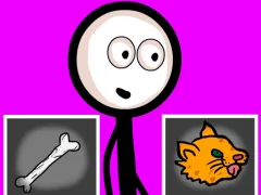 Játék Stickman Choosing actions online