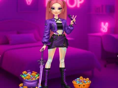 Játék K-Pop Halloween Dress Up online