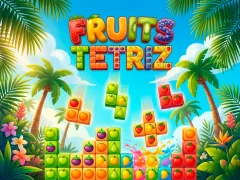 Játék Fruits Tetriz online
