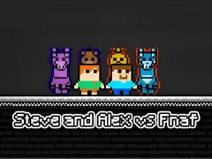 Játék Steve and Alex vs Fnaf online