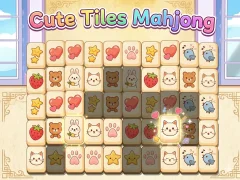 Játék Cute Tiles Mahjong online