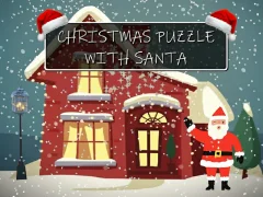 Játék Christmas Puzzle With Santa online