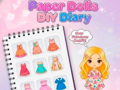Játék Paper Dolls DIY Diary online