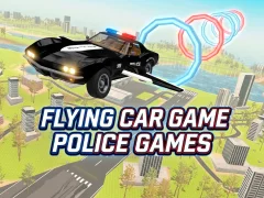 Játék Flying Car Game Police Games online