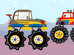 Játék Fun Monster Trucks Jigsaw online