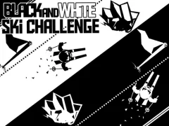 Játék Black and White Ski Challenge online