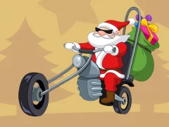 Játék Santa Driver Coloring Book online