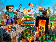 Játék Noob Village Tower Defense online