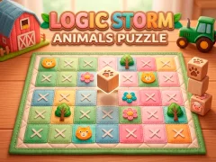 Játék Logic Storm: Animals Puzzle online