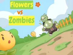 Játék Flowers vs Zombies online