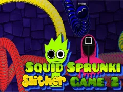 Játék Squid Sprunki Slither Game 2 online