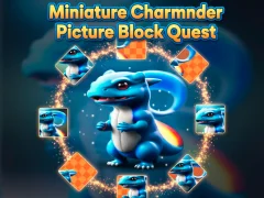 Játék Miniature Charmander Picture Block Quest online