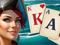 Játék Solitaire Klondike Treasure Island online