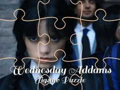 Játék Wednesday Addams Jigsaw Puzzle online