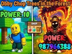 Játék Obby Chop Trees in the Forest online
