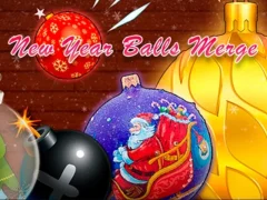 Játék New Year Balls Merge online