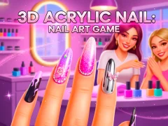 Játék 3D Acrylic Nail: Nail Art Game online
