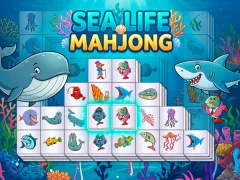 Játék Sea life mahjong online