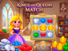 Játék Kings and Queens Match online