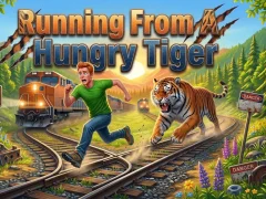 Játék Running From A Hungry Tiger online