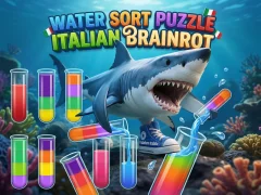 Játék Water Sort Puzzle Italian Brainrot online