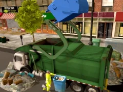Játék Town Clean Garbage Truck online