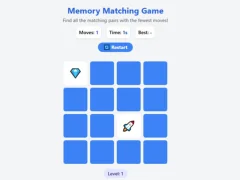 Játék Memory Matching Game online