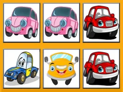 Játék Funny Cars Memory online