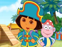 Játék Dora The explorer Dora's Pirate Boat Treasure Hunt online
