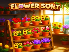 Játék Flower Sort online