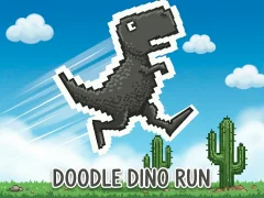 Játék Doodle Dino Run online