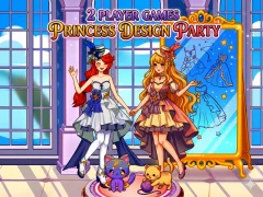 Játék 2 Player Games Princess Design Party online