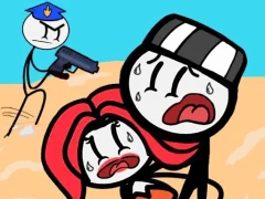 Játék Stickman Jailbreak Story online