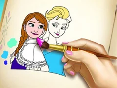 Játék Ice Kingdom Coloring Book online