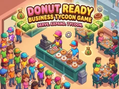 Játék Donut Ready Business Tycoon Game online