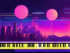 Játék Piano Game star 5 online