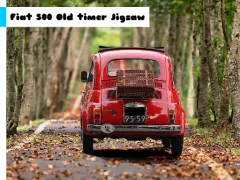 Játék Fiat 500 Old Timer Jigsaw online