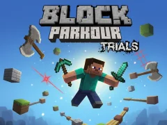 Játék Block Parkour Trials online