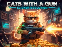 Játék Cats with a Gun Clicker Evolution online