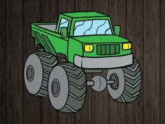 Játék Monster Truck Jigsaw online